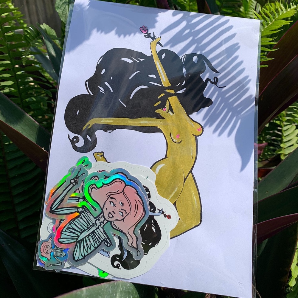 Mystery Print and Sticker Pack